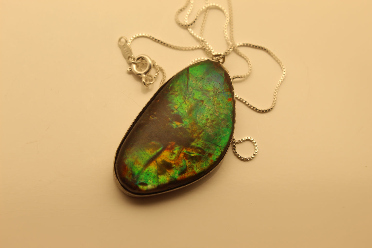 Ammolite Pendant C-1