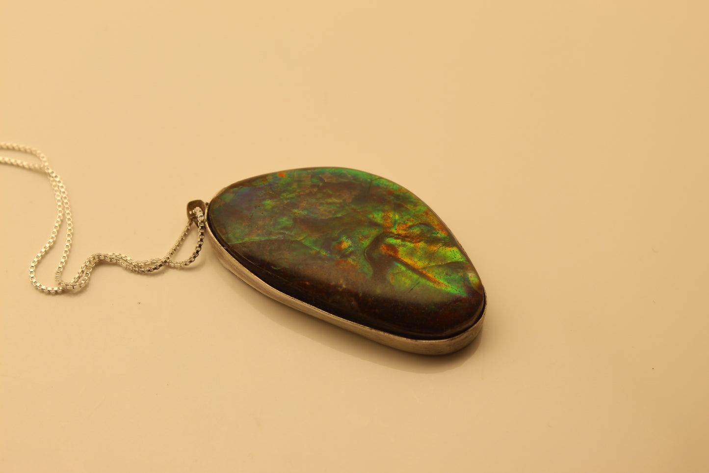 Ammolite Pendant C-1