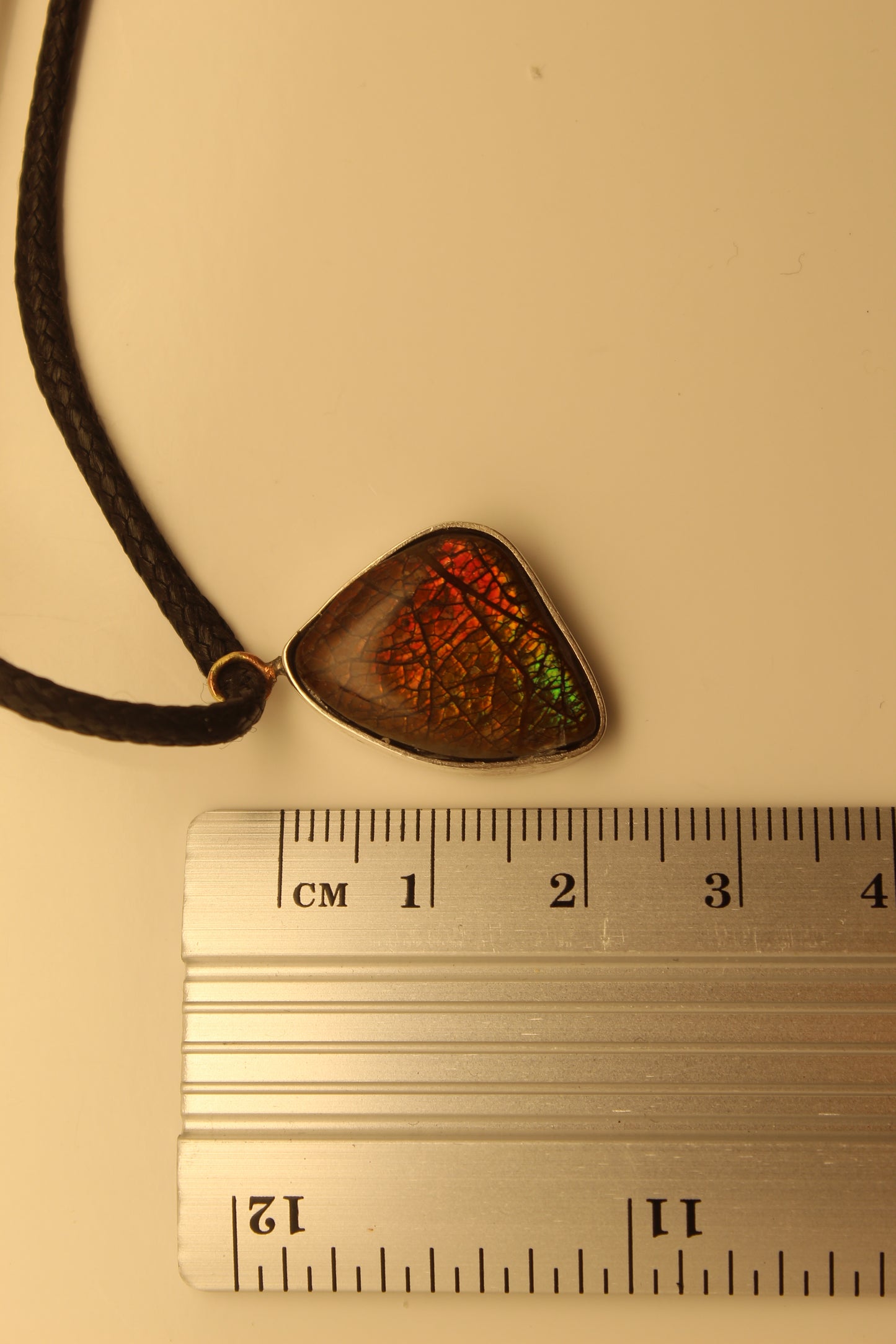 Ammolite Pendant C-9