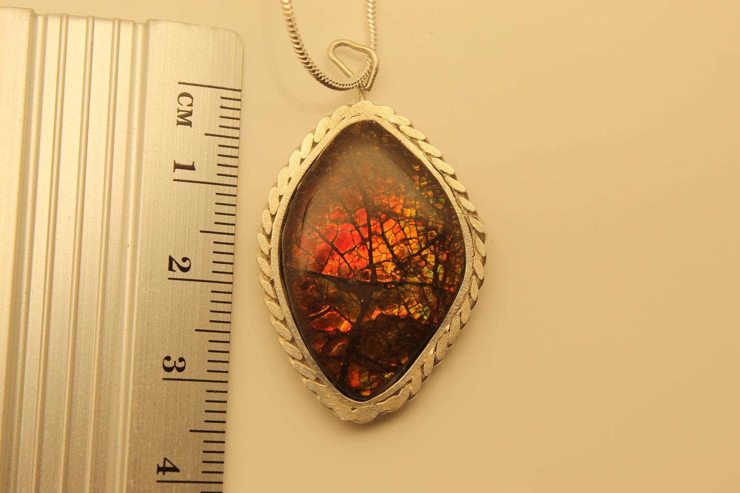 Ammolite Pendant C-4