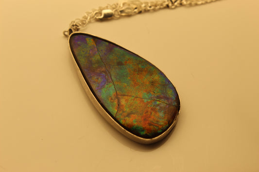 Ammolite Pendant C-2
