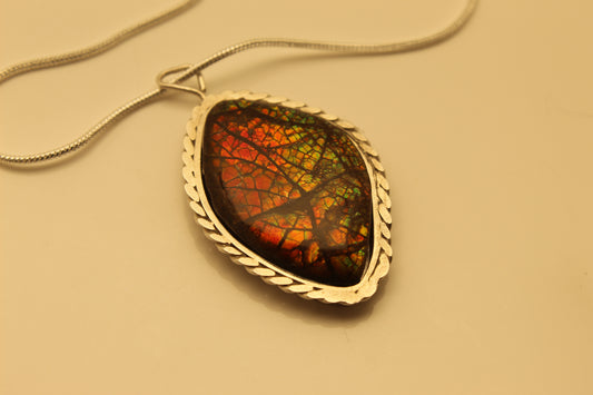 Ammolite Pendant C-4