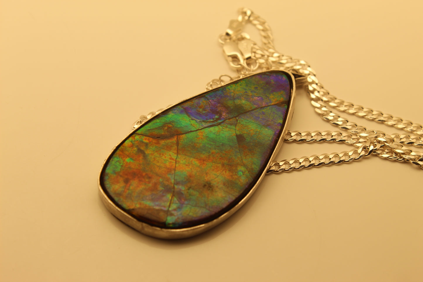 Ammolite Pendant C-2