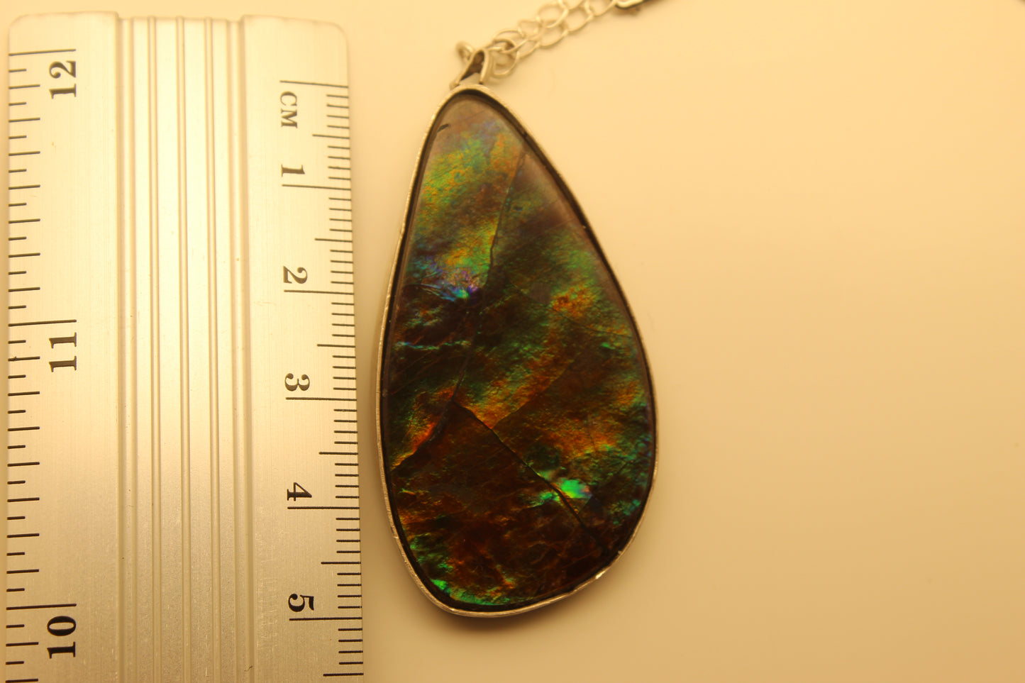 Ammolite Pendant C-2