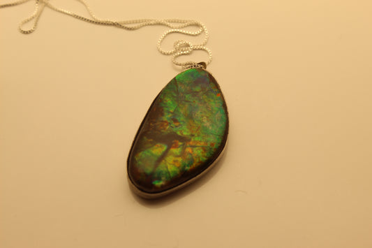 Ammolite Pendant C-1