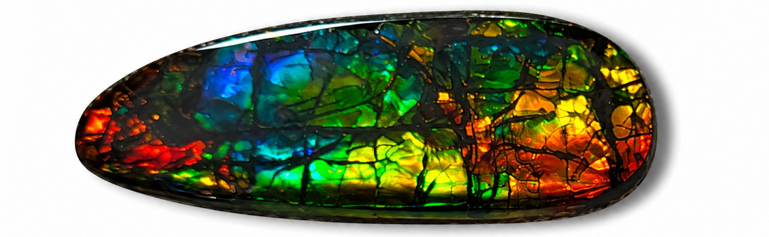 What Gives Ammolite Its Colour?