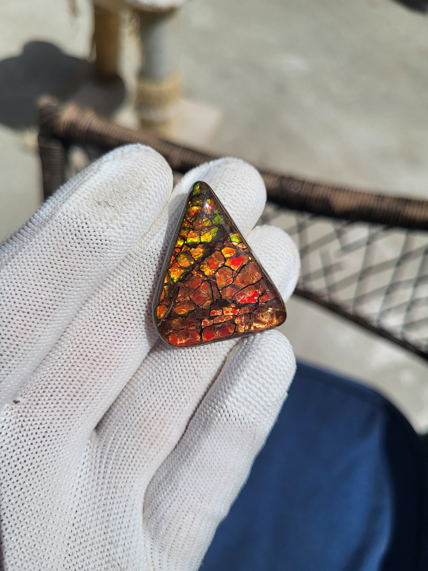Freeform Ammolite Gemstone - CG50