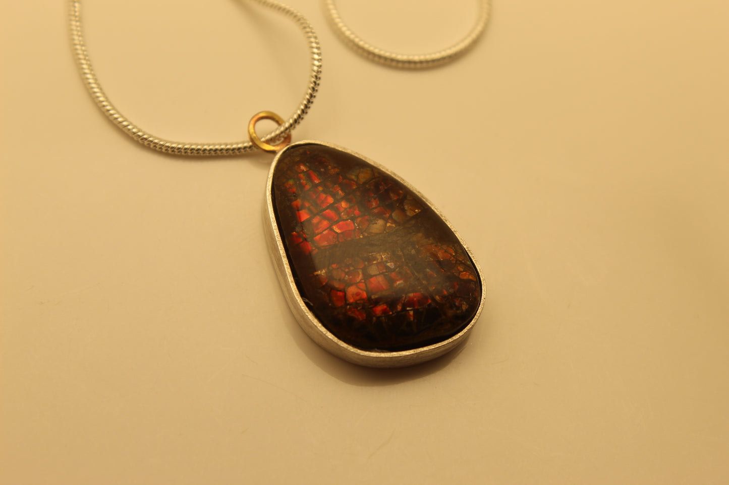 Ammolite Pendant C-7