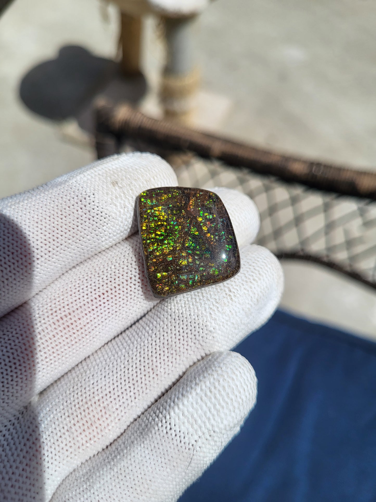 Freeform Ammolite Gemstone - CG48