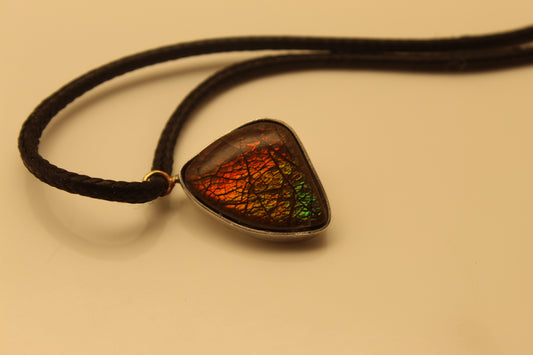 Ammolite Pendant C-9
