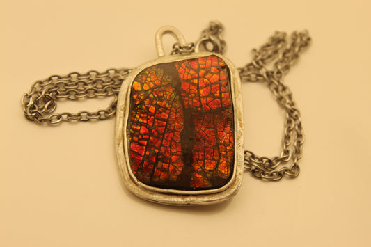Ammolite Pendant C-5