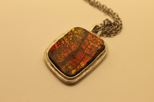 Ammolite Pendant C-5