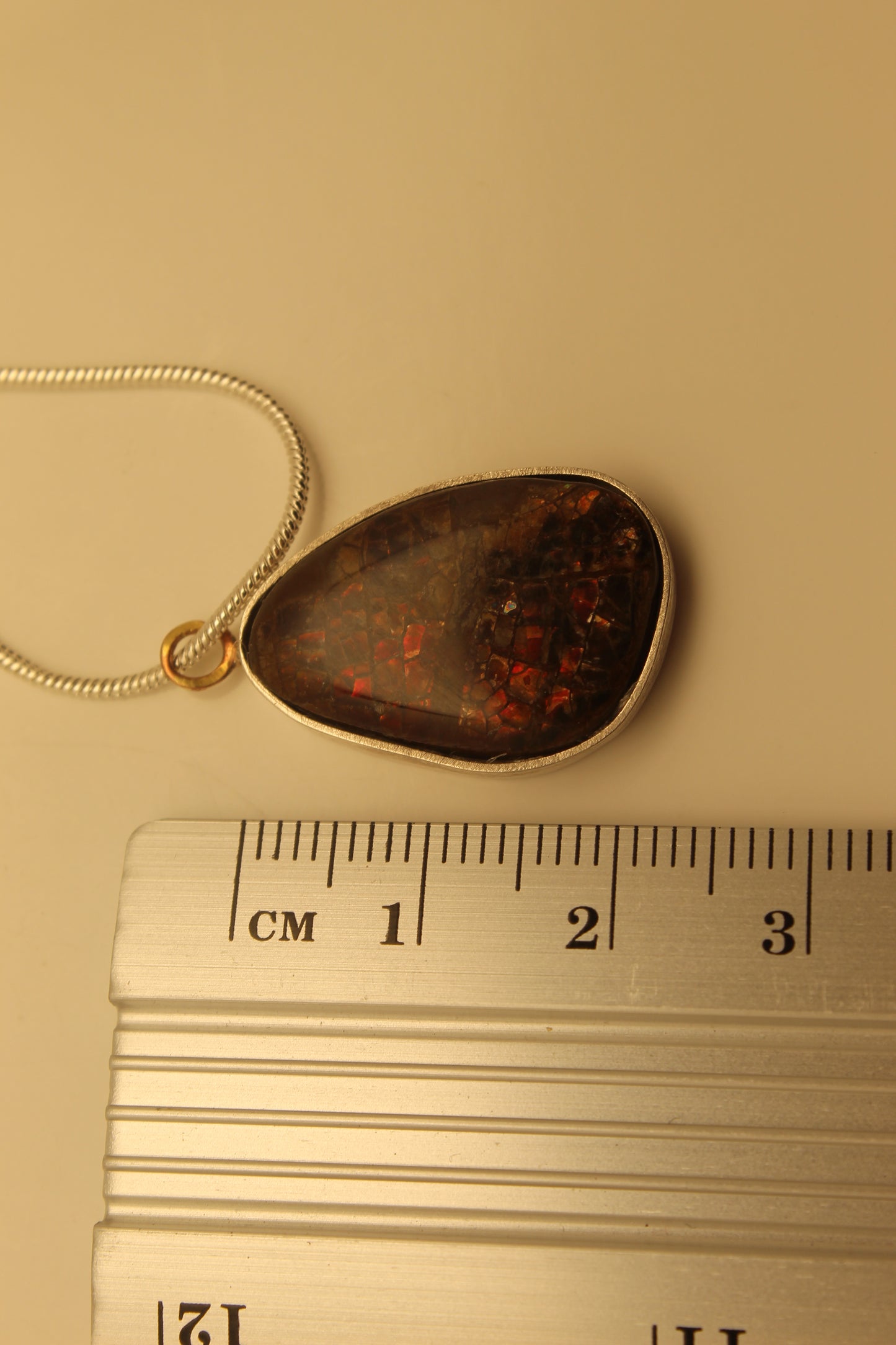 Ammolite Pendant C-7